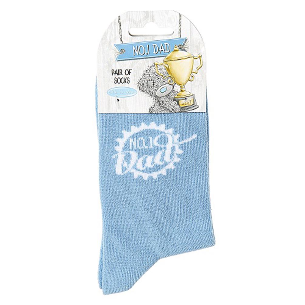 No 1 Dad Me to You Bear Socks Extra Image 2
